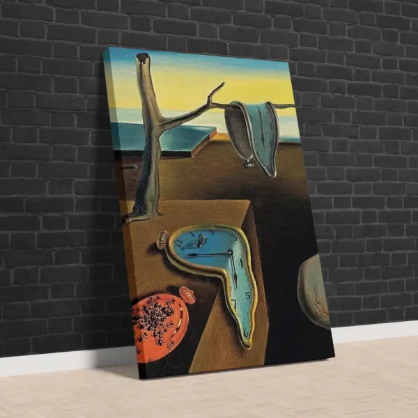 Belleğin Azmi 1931 (Salvador Dali) Klasik Kanvas Tablo