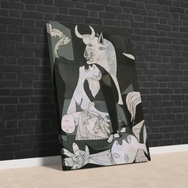 Guernica 1937 (Pablo Picasso) Klasik Kanvas Tablo