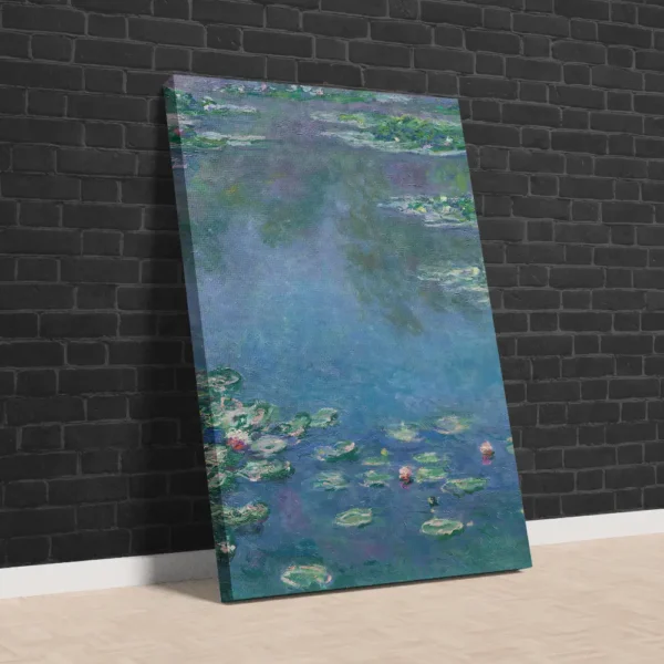 Nilüferler 1895 (Claude Monet) Klasik Kanvas Tablo